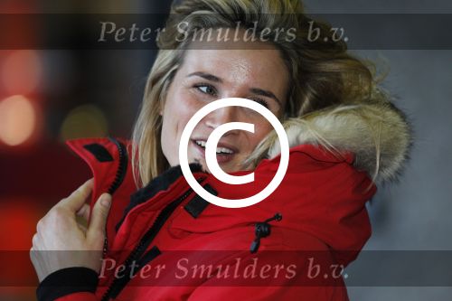 Amsterdam 21 januari 2012
Lieke v Lexmond op scooter bij de rai.
Peter Smulders bv
