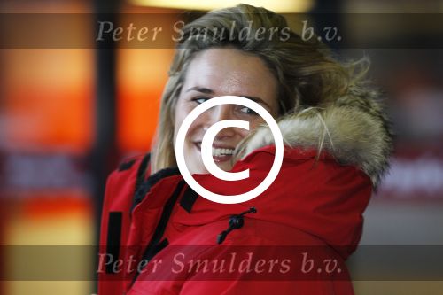 Amsterdam 21 januari 2012
Lieke v Lexmond op scooter bij de rai.
Peter Smulders bv