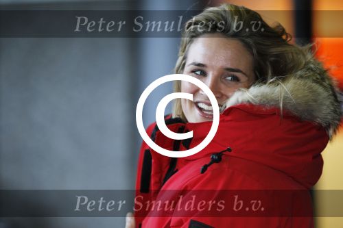 Amsterdam 21 januari 2012
Lieke v Lexmond op scooter bij de rai.
Peter Smulders bv