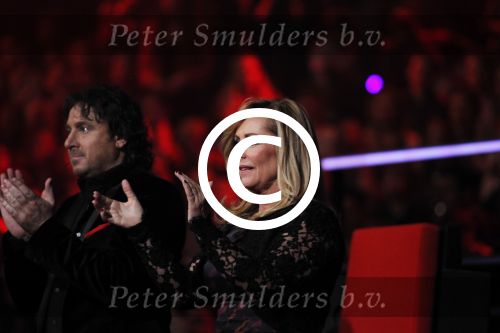 Hilversum 20 januari 2012
Iris Kroes wint de finale van the voice of holland in studio 22. Marco Borsato
Peter Smulders bv