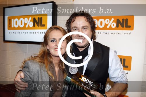 Hilversum 24 januari 2012
Uitreiking 100% NL awards met oa Marco Borsato Angela Groothuizen Nick en Simon en Ben Saunders. Marion Keller
Peter Smulders bv