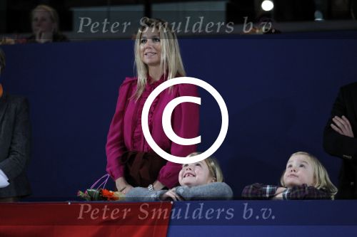 Amsterdam 21 januari 2012
Prinses Maxima prins Willem Alexander en Amalia Alexia en Ariane op bezoek bij jumping Amsterdam.
Peter Smulders bv