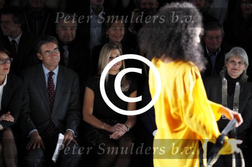 Amsterdam 27 januari 2012
Prinses Maxima bezoekt de Amsterdam Fashion week . Maxime Verhagen reikt de prijzen uit bij de green competition.
Peter Smulders bv