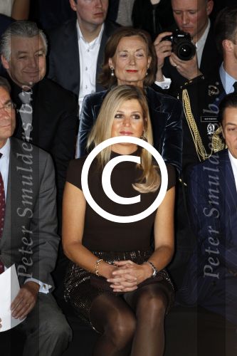 Amsterdam 27 januari 2012
Prinses Maxima bezoekt de Amsterdam Fashion week . Maxime Verhagen reikt de prijzen uit bij de green competition.
Peter Smulders bv