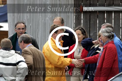 Muiden 4 juli 2004
Koningin Beatrix en Prins Friso varen op Groene Draeck
Peter Smulders bv