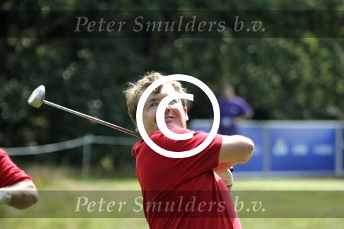 Hilversum 4 augustus 2004
Prins Friso op de pro-am op de Hilversums golfclub.
Peter Smulders bv