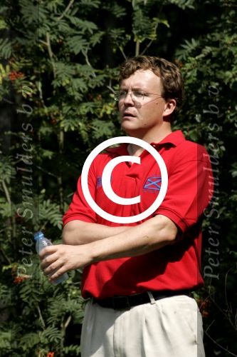 Hilversum 4 augustus 2004
Prins Friso op de pro-am op de Hilversums golfclub.
Peter Smulders bv