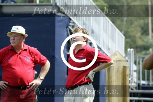 Hilversum 4 augustus 2004
Prins Friso op de pro-am op de Hilversums golfclub.
Peter Smulders bv