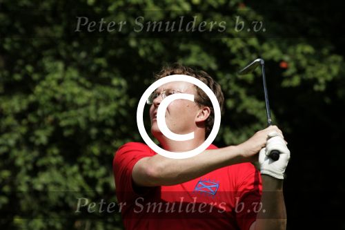Hilversum 4 augustus 2004
Prins Friso op de pro-am op de Hilversums golfclub.
Peter Smulders bv