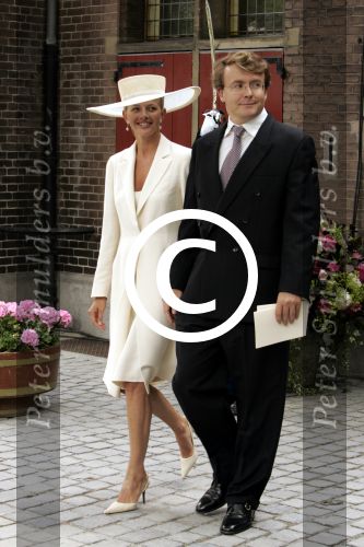 Den Haag 12 juni 2004
Doop Prinses Amalia in grote kerk Den Haag.
Mabel Wisse Smit met prins Friso
Peter Smulders bv