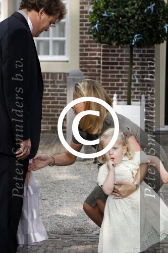 Apeldoorn 20 september 2009
Doop Pieter v Vollenhoven, zoon van Prins Pieter Christiaan en prinses Anita op paleis het Loo. Ook zijn zus Emma is aanwezig. Prinses Mabel Wisse Smit met Prins Friso en hun kinderen Luana en Zaria
Peter Smulders bv