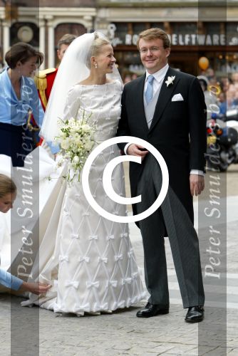 Delft 24 april 2004
Trouwen Prins Friso en Mabel Wisse Smit in stadhuis Delft.
Peter Smulders bv
