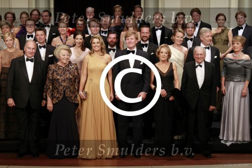 Amsterdam 27 mei 2011
Verjaardagsfeest prinses Maxima vanwege haar 40e verjaardag in het concertgebouw. Aanwezig oa Prins Willem Alexander Koningin Beatrix Prinses Irene Prinses Christina Margriet Pieter v Vollenhoven Prins Friso en mabel Wisse Smit Prins Constantijn en Prinses laurentien Prins Maurits en Marilenen Prins Bernhard en Annette Prins Floris en Aimee  Prins Pieter Christiaan en Anita alsmede haar ouders Jorge Zorrequieta en moder en broer Martin.
Peter Smulders bv