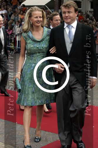 Noordwijk 27 augustus 2005
Trouwen Prins Pieter Christiaan en Anita v Eijk.
Prinses Mabel Wisse Smit en Prins Friso
Peter Smulders bv