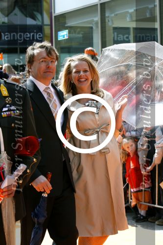 Almere 29 april 2006
Koninginnedag 2006 in Almere en Zeewolde.
Prinses Mabel en Prins Friso
Peter Smulders bv
