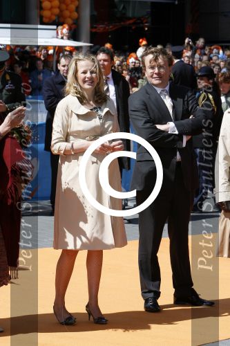 Almere 29 april 2006
Koninginnedag 2006 in Almere en Zeewolde.
Prinses Mabel en Prins Friso
Peter Smulders bv
