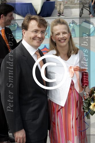 Scheveningen 30 april 2005
Koningin Beatrix viert 25 jarig jubileum.
Prins Friso en Mabel Wisse Smit
Peter Smulders bv