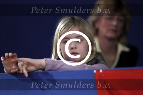 Amsterdam 21 januari 2012
Prinses Maxima prins Willem Alexander en Amalia Alexia en Ariane op bezoek bij jumping Amsterdam.
Peter Smulders bv