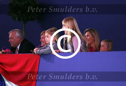 Amsterdam 21 januari 2012
Prinses Maxima prins Willem Alexander en Amalia Alexia en Ariane op bezoek bij jumping Amsterdam.
Peter Smulders bv
