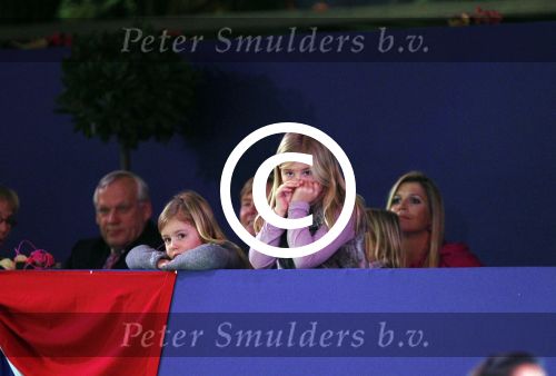 Amsterdam 21 januari 2012
Prinses Maxima prins Willem Alexander en Amalia Alexia en Ariane op bezoek bij jumping Amsterdam.
Peter Smulders bv