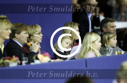 Amsterdam 21 januari 2012
Prinses Maxima prins Willem Alexander en Amalia Alexia en Ariane op bezoek bij jumping Amsterdam.
Peter Smulders bv