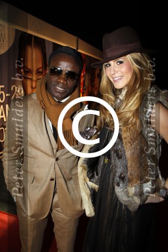 Amsterdam 28 januari 2012
AIFW fashion week met div bn ers bij div shows. Regilio Tuur met vriendin
Peter Smulders bv