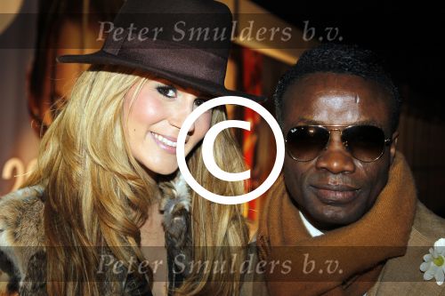 Amsterdam 28 januari 2012
AIFW fashion week met div bn ers bij div shows. Regilio Tuur met vriendin
Peter Smulders bv