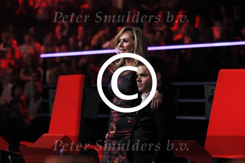 Hilversum 20 januari 2012
Iris Kroes wint de finale van the voice of holland in studio 22. Angela Groothuizen en Roel v Velzen
Peter Smulders bv