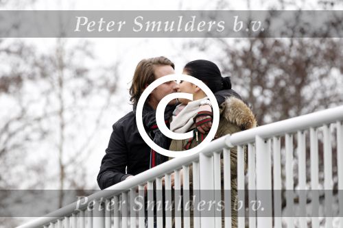 Vinkeveen 25 januari 2012
Roxeanne Hazes en haar vriend Nick laten samen hun hond uit.
Peter Smulders bv