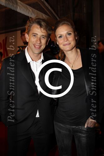 Amsterdam 23 januari 2012
Premiere Black out in Tuschinski. Waldemar torenstra met zijn zwangere voruw Sophie Hilbrand
Peter Smulders bv