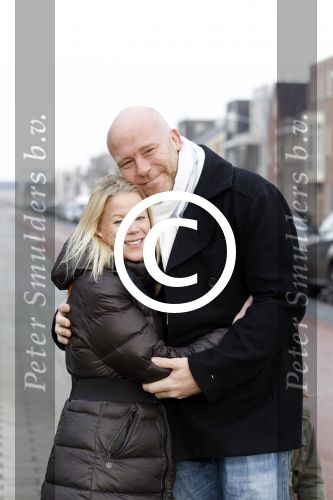 Almere 28 januari 2012
Suus Ruis met vriend en zoontje op straat.
Peter Smulders bv