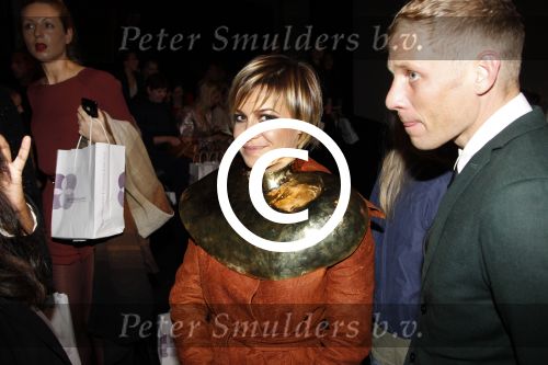 Amsterdam 27 januari 2012
Prinses Maxima bezoekt de Amsterdam Fashion week . Maxime Verhagen reikt de prijzen uit bij de green competition. Victoria Koblenko
Peter Smulders bv