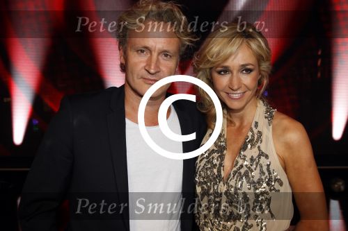 Hilversum 20 januari 2012
Iris Kroes wint de finale van the voice of holland in studio 22. Wendy v Dijk en Erland Galjaard
Peter Smulders bv