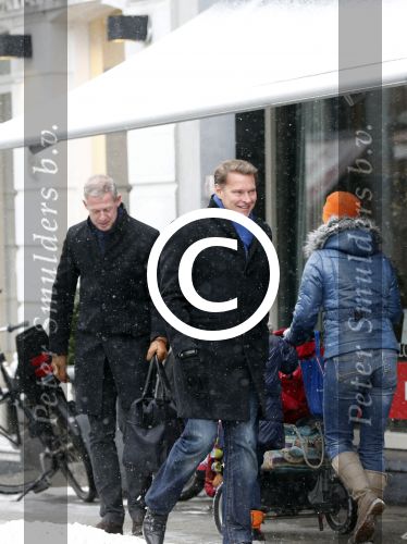 Amsterdam 26 januar2013
Albert Verlinde en Onno Hoes op de pc hooftstraat.
Peter Smulders bv