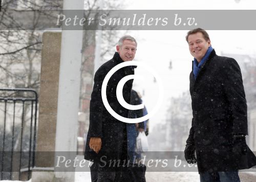 Amsterdam 26 januar2013
Albert Verlinde en Onno Hoes op de pc hooftstraat.
Peter Smulders bv