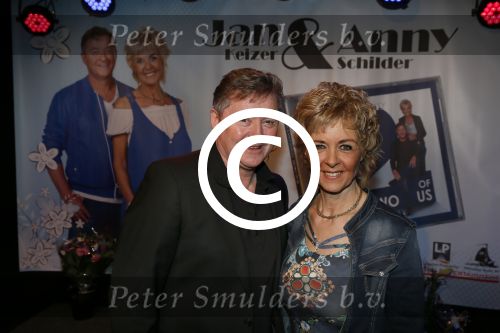 Volendam, 14 Februari 2013
Uitreiking CD van Jan Keizer en Anny schilder met de naam, The Two Of Us.
Foto Peter Smulders BV