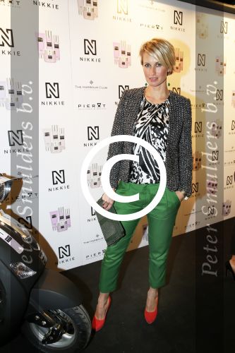 Amsterdam 5 februari 2013
Modeshow Nikkie Plessen bij the harbour Club. Anouk Smulders met Deniece v Harras
Peter Smulders bv