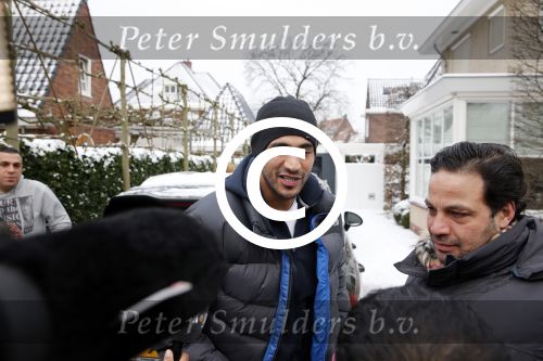 Amsterdam 22 januari 2013
Estelle Cruijff en twee vrienden hebben Badr Hari opgehaald nadat hij vrijgelaten is uit de gevangenis. Bij hun huis stond veel pers te wachten.
Peter Smulders bv
