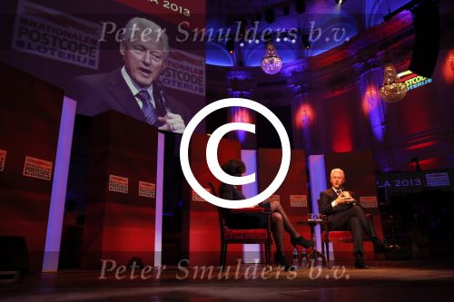 Amsterdam 13 februari 2013
Goed geld gala van de nationale postcodeloterij in het comcertgebouw waar Bill Clinton komt spreken. Femke Halsema interviewt Bill
Peter Smulders bv