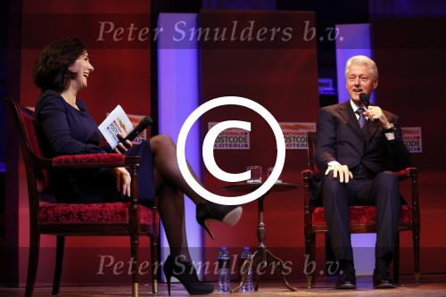 Amsterdam 13 februari 2013
Goed geld gala van de nationale postcodeloterij in het comcertgebouw waar Bill Clinton komt spreken. Femke Halsema interviewt Bill
Peter Smulders bv