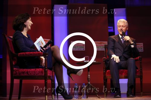 Amsterdam 13 februari 2013
Goed geld gala van de nationale postcodeloterij in het comcertgebouw waar Bill Clinton komt spreken. Femke Halsema interviewt Bill
Peter Smulders bv