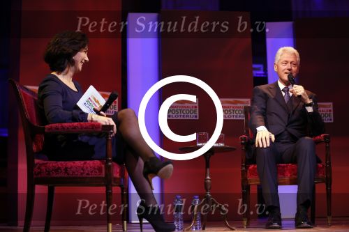 Amsterdam 13 februari 2013
Goed geld gala van de nationale postcodeloterij in het comcertgebouw waar Bill Clinton komt spreken. Femke Halsema interviewt Bill
Peter Smulders bv