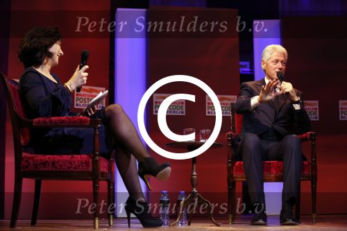 Amsterdam 13 februari 2013
Goed geld gala van de nationale postcodeloterij in het comcertgebouw waar Bill Clinton komt spreken. Femke Halsema interviewt Bill
Peter Smulders bv