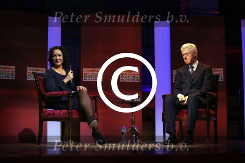 Amsterdam 13 februari 2013
Goed geld gala van de nationale postcodeloterij in het comcertgebouw waar Bill Clinton komt spreken. Femke Halsema interviewt Bill
Peter Smulders bv