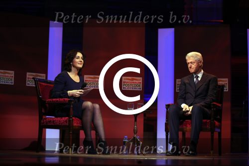 Amsterdam 13 februari 2013
Goed geld gala van de nationale postcodeloterij in het comcertgebouw waar Bill Clinton komt spreken. Femke Halsema interviewt Bill
Peter Smulders bv