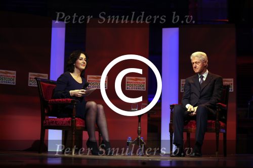 Amsterdam 13 februari 2013
Goed geld gala van de nationale postcodeloterij in het comcertgebouw waar Bill Clinton komt spreken. Femke Halsema interviewt Bill
Peter Smulders bv