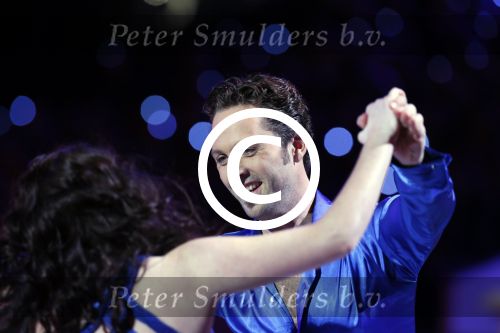 Hilversum 19 januari 2013
Opnames sterren dansen op het ijs in studio 24 gepresenteerd door Gerard Joling. CHRISTOPHE HADDAD EN SCHAATSPARTNER LAUREN FARR
Peter Smulders bv