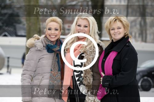 Amsterdam 26 januari 2013
Debbie Jenner Gemma v Eck en Marga Scheide tijdens intervieuw voor Stry in hotel Americain.
Peter Smulders bv