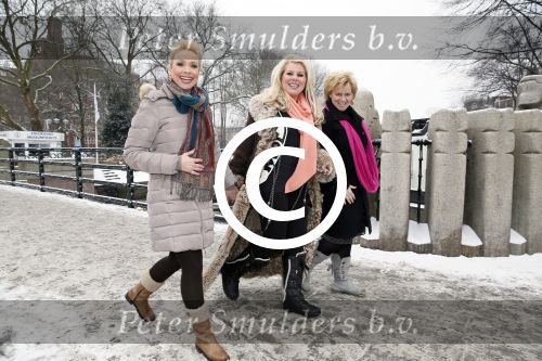 Amsterdam 26 januari 2013
Debbie Jenner Gemma v Eck en Marga Scheide tijdens intervieuw voor Stry in hotel Americain.
Peter Smulders bv