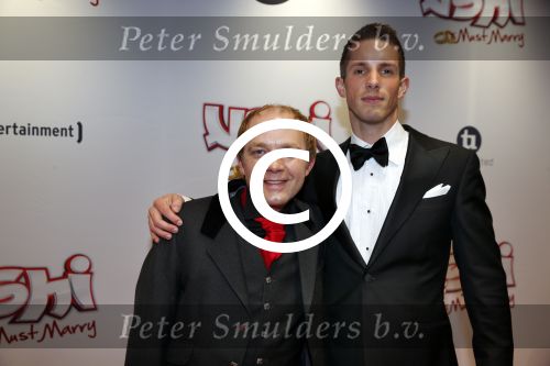Amsterdam 11 februari 2013
Premiere Ushi must marry met Wendy v Dijk in Tuschinski. Derek Ogilvie met vriend
Peter Smulders bv